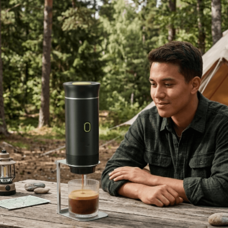 GlobeGear™ Foldable Coffee Machine Holder