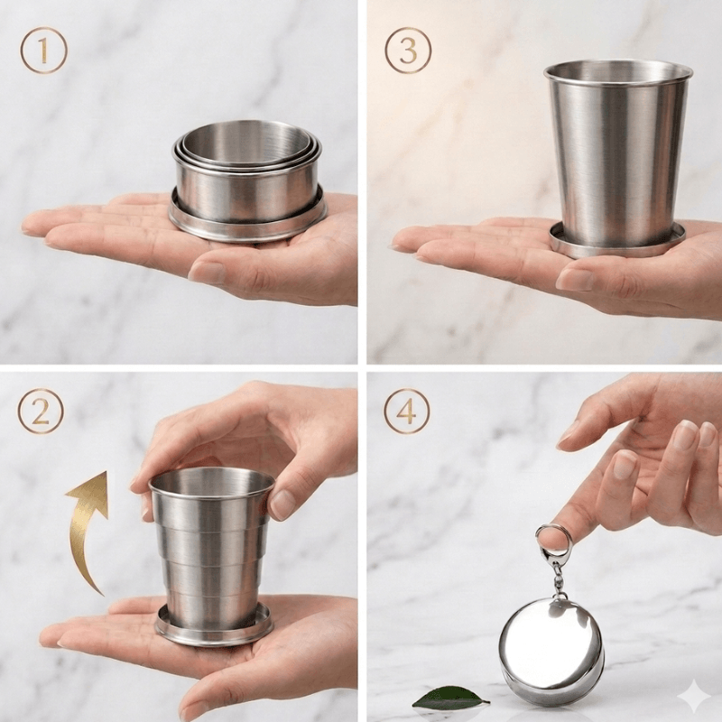 GlobeGear™ Collapsible Travel Cup