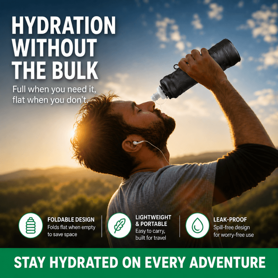 GlobeGear™ Foldable Water Bottle