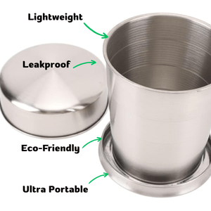 GlobeGear™ Collapsible Travel Cup