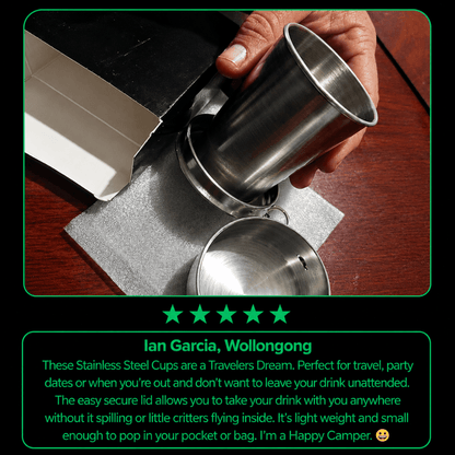 GlobeGear™ Collapsible Travel Cup