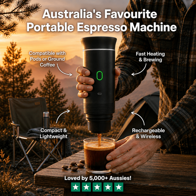 GlobeGear™ Portable Espresso Machine