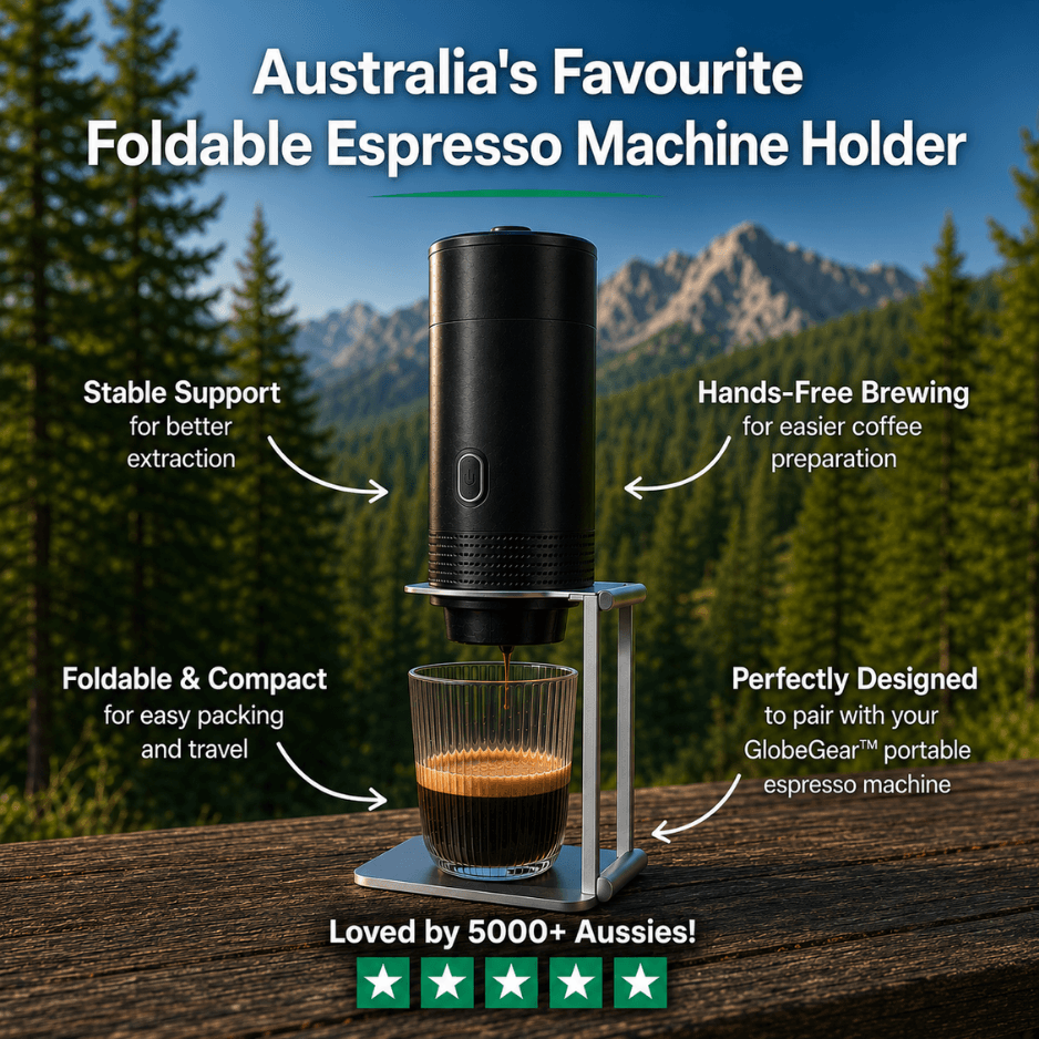 GlobeGear™ Foldable Coffee Machine Holder