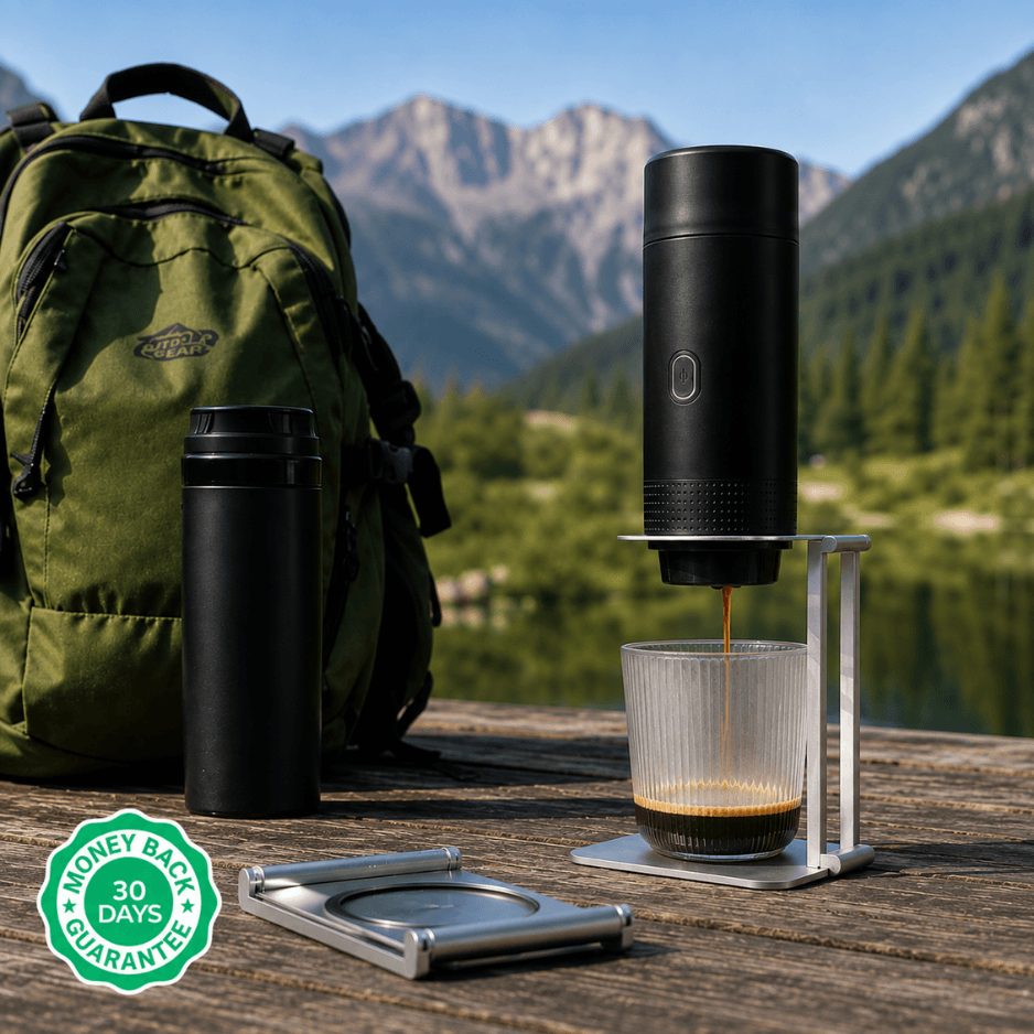 GlobeGear™ Foldable Coffee Machine Holder